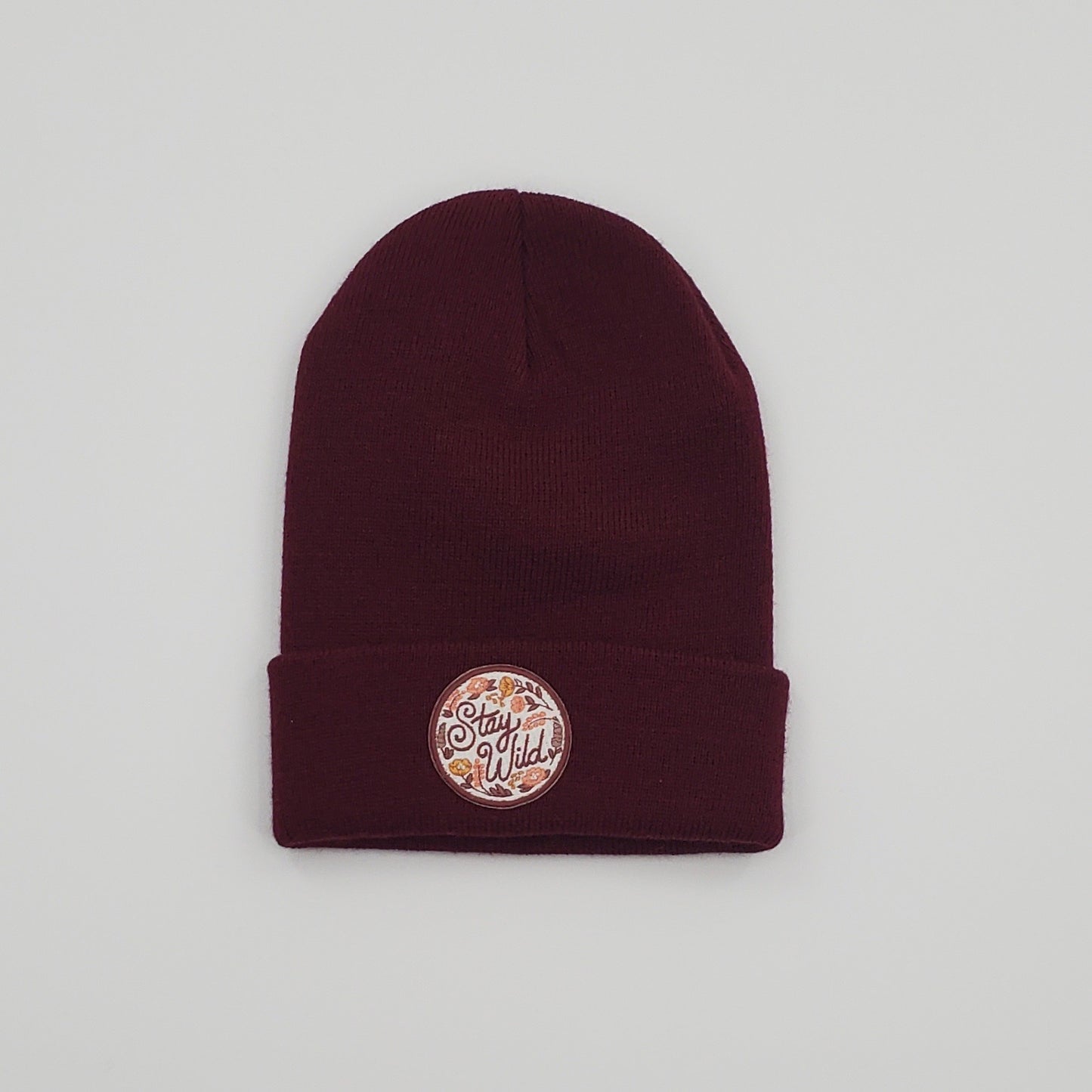 Stay Wild Maple Youth Beanie