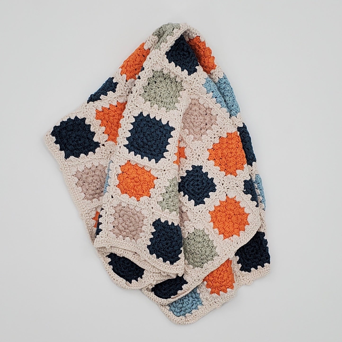 Granny Blanket - Blue