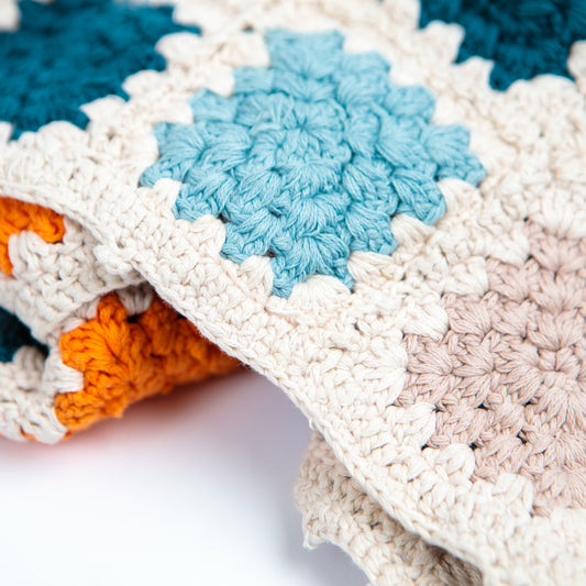 Granny Blanket - Blue