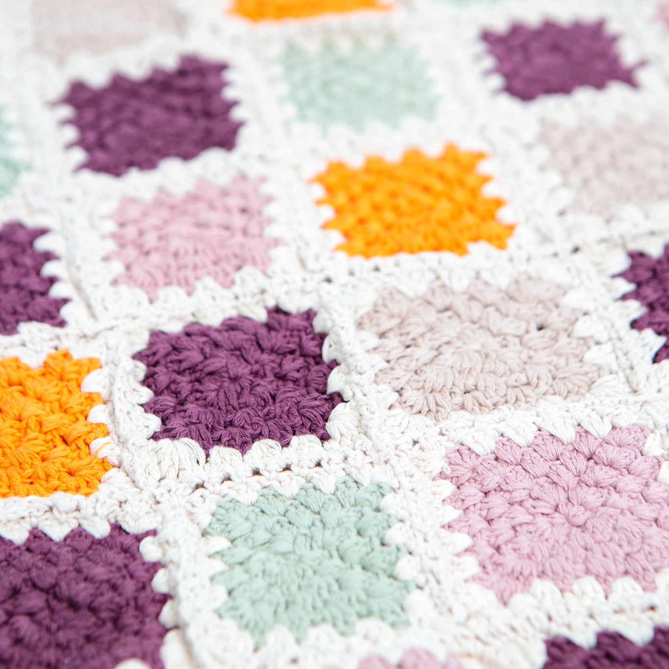 Granny Blanket - Purple