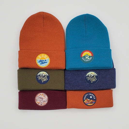 Stay Wild Maple Youth Beanie